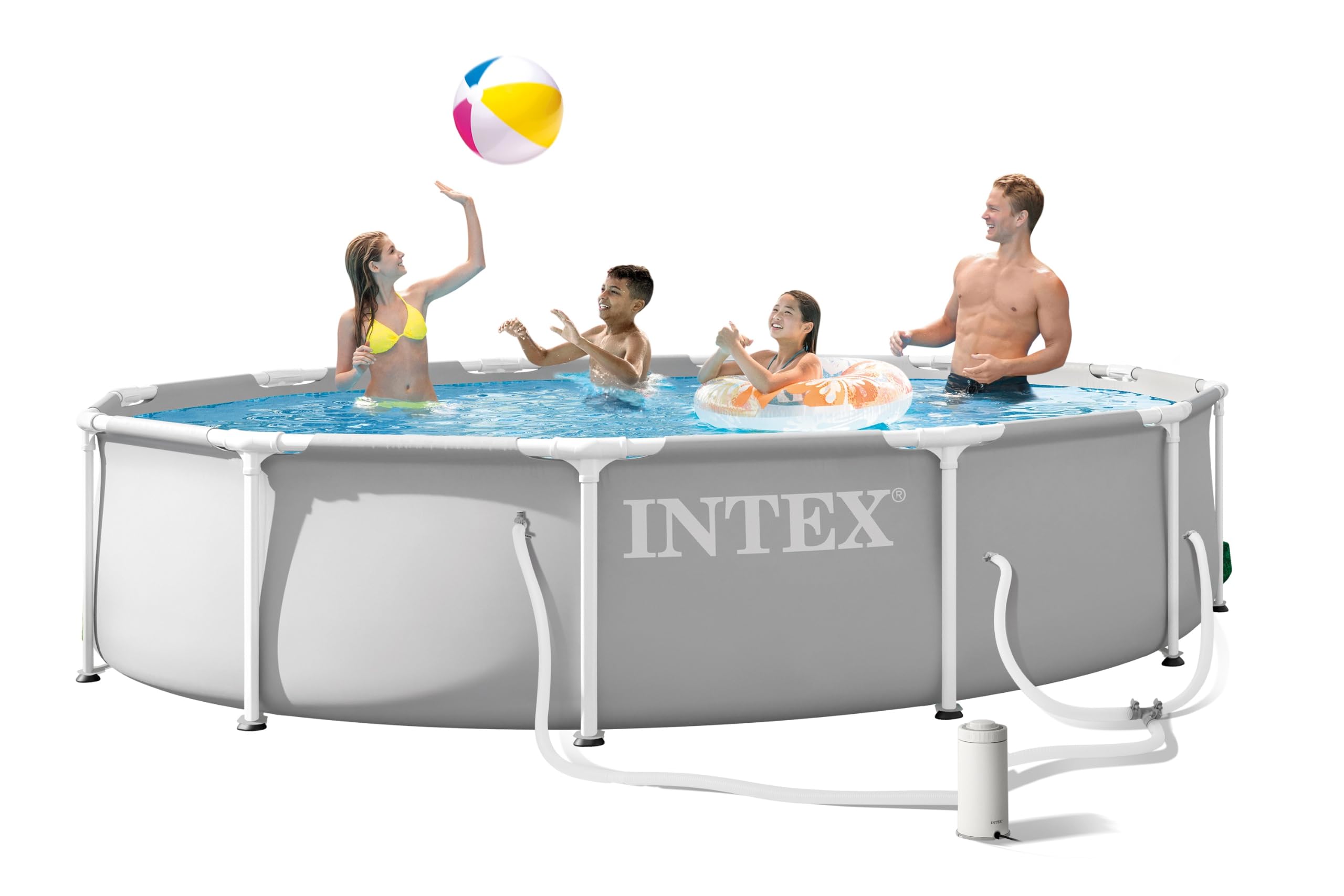 Amazon.com: INTEX 26711EP 12Ft X 30In Prism Frame Premium Above